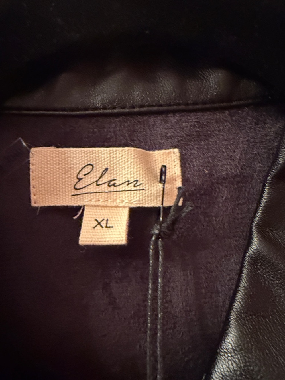 Sleeveless Faux Leather Dress - Black by Eloquii - Picture 3 of 5